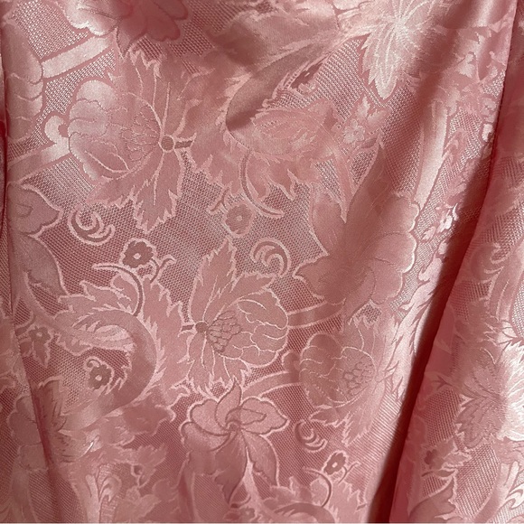 Vintage Gold Label Victoria's Secret Barbiecore Lace Babydoll Slip Dress Size M - Picture 11 of 13